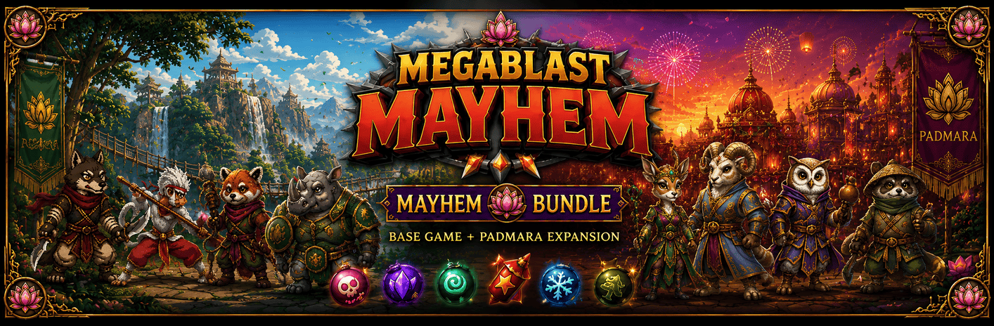 MegaBlast Mayhem — Mayhem Bundle: Base Game + Padmara Expansion