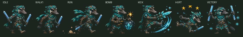 Echo pixel sprite