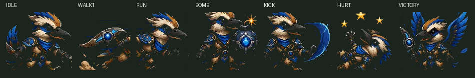 Kiri pixel sprite