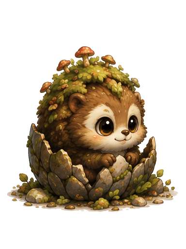 Stonepaw hatching artwork