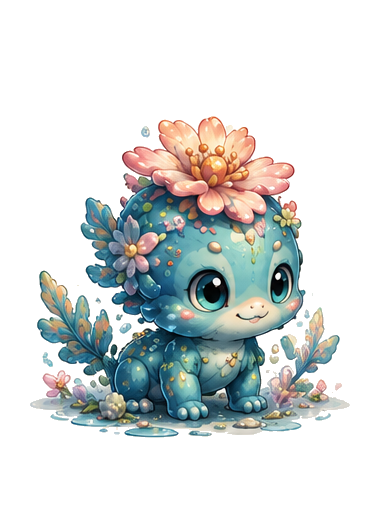 Tidebloom hatching artwork