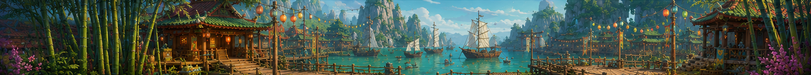Bamboo Harbor region artwork